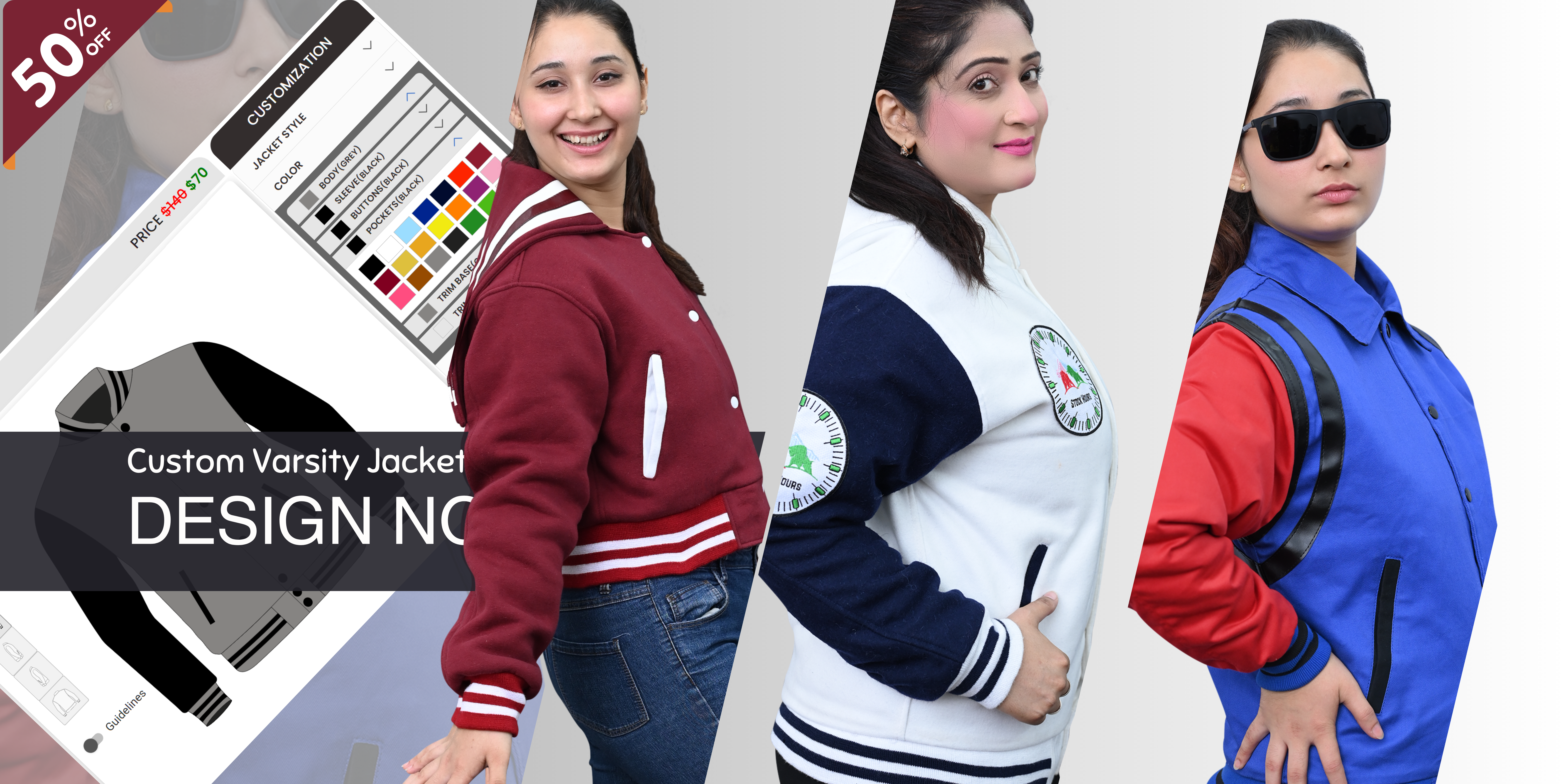 Custom Varsity Jackets For Men Women