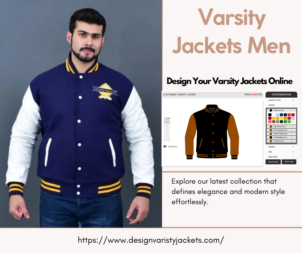 Varsity jackets for men