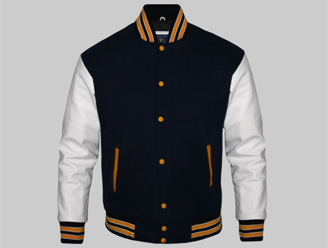 mens black letterman jacket