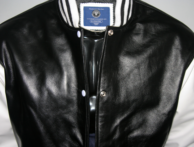 Women Varsity Jackets Leather-3