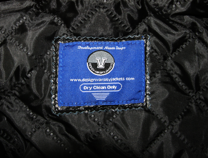 Inside Woven Label top quality leather trim