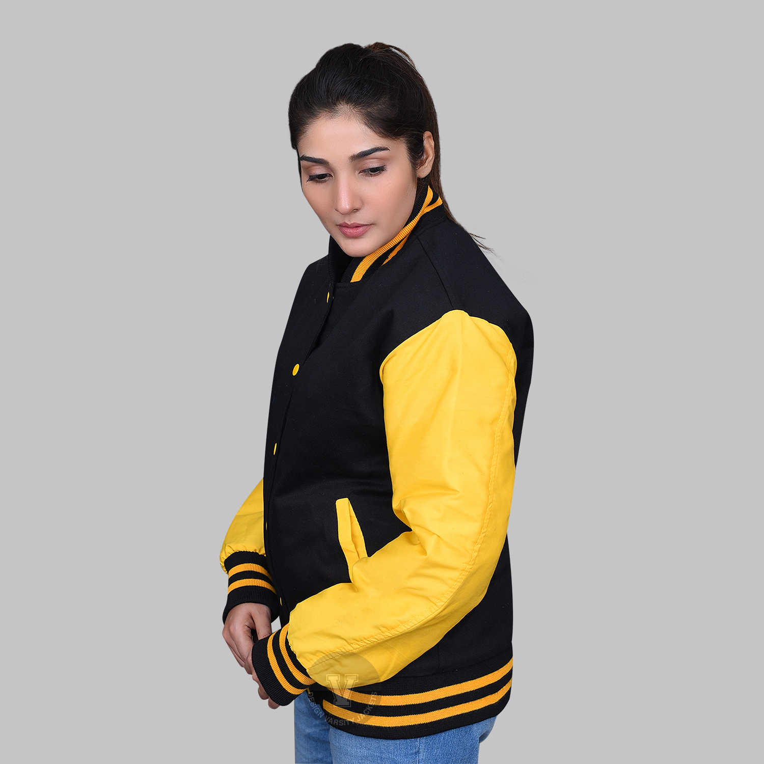 Women Letterman Jackets Satin