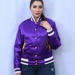 Custom Letterman Jacket Satin