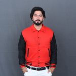 Men Letterman Jackets Cotton Fleece