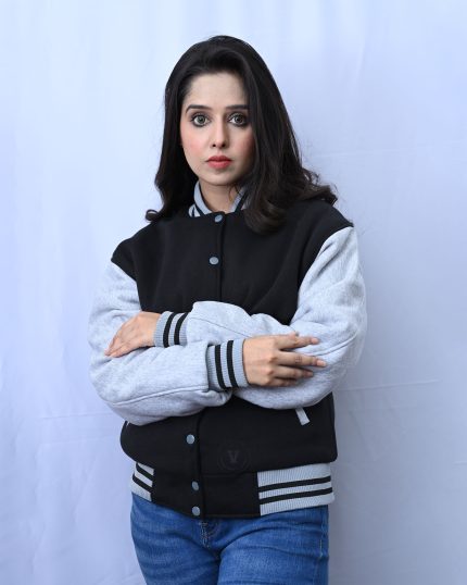 Custom Wool Varsity Jacket Women