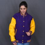 Varsity Jackets Wool Leather