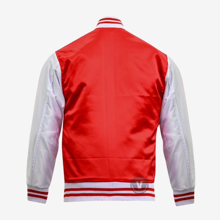 Custom Varsity Jackets Red White