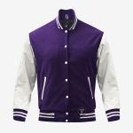 varsity leather jacket customized