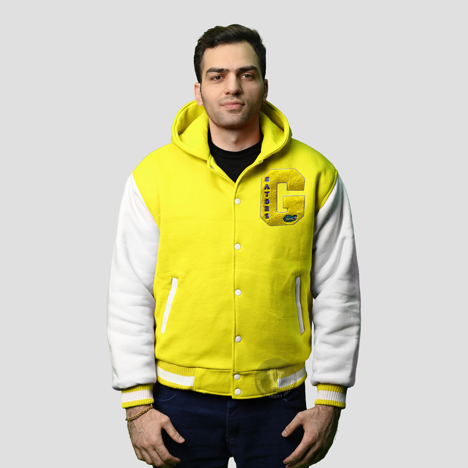 Letterman Jacket With Hoodie