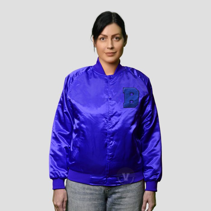 Varsity Jacket Satin Women