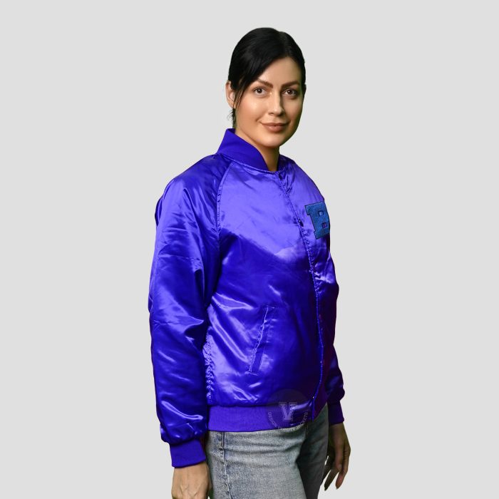 Varsity Jacket Satin Women