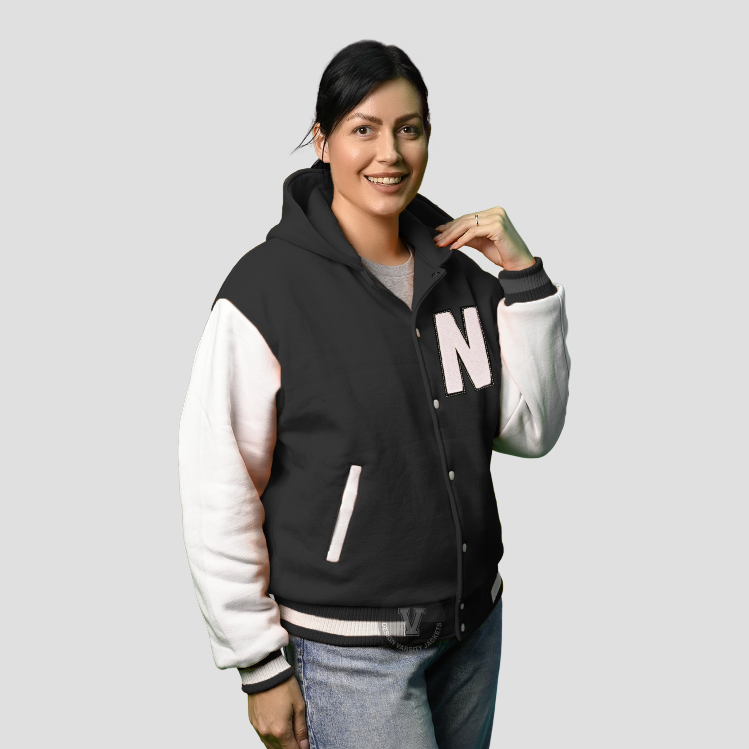 Varsity Jackets With Hood for Women