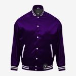 varsity jackets satin sleeves