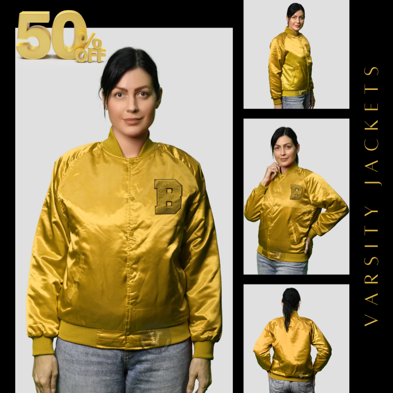Satin Custom Varsity Jackets