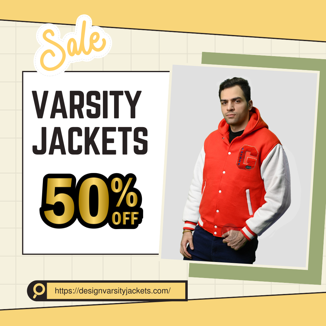 Letterman Jacket red