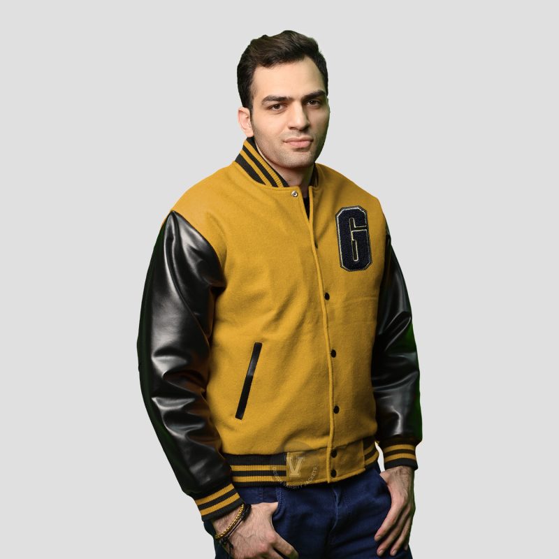 men's varsity letterman jacket