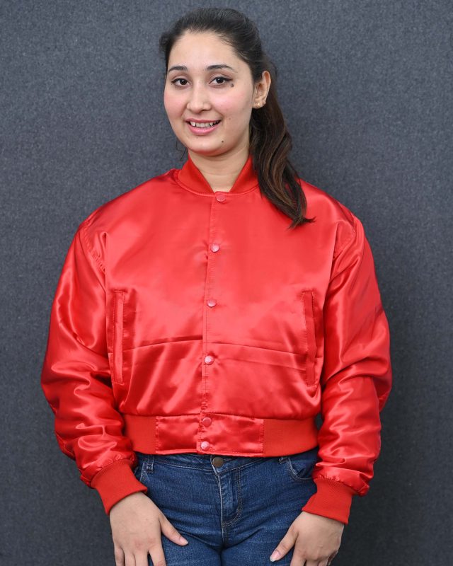 cropped varsity jacket womens