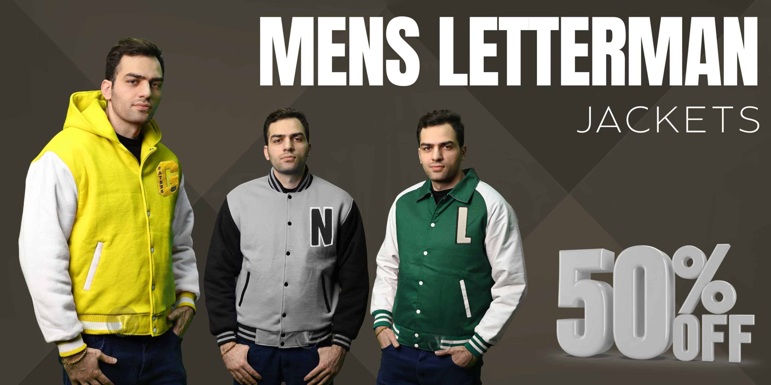 Mens Letterman Jackets