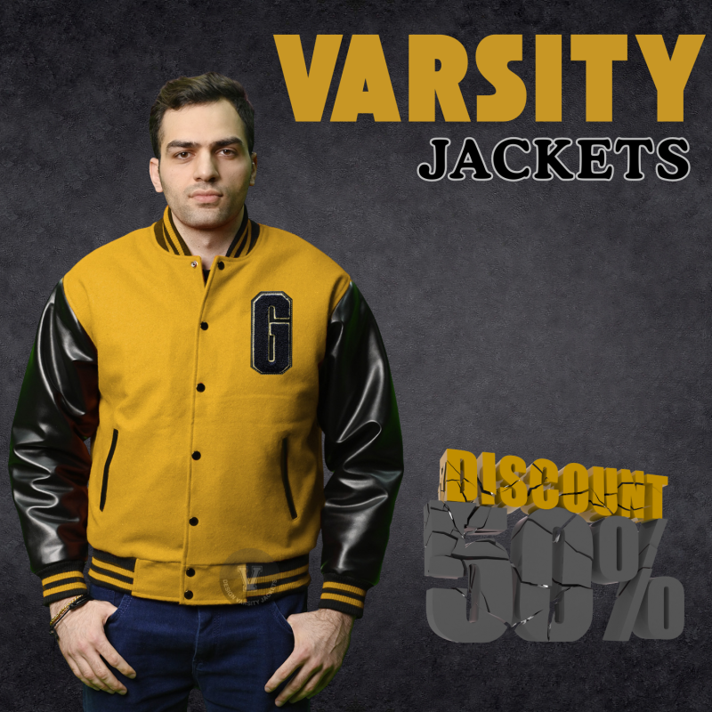 men's varsity letterman jacket