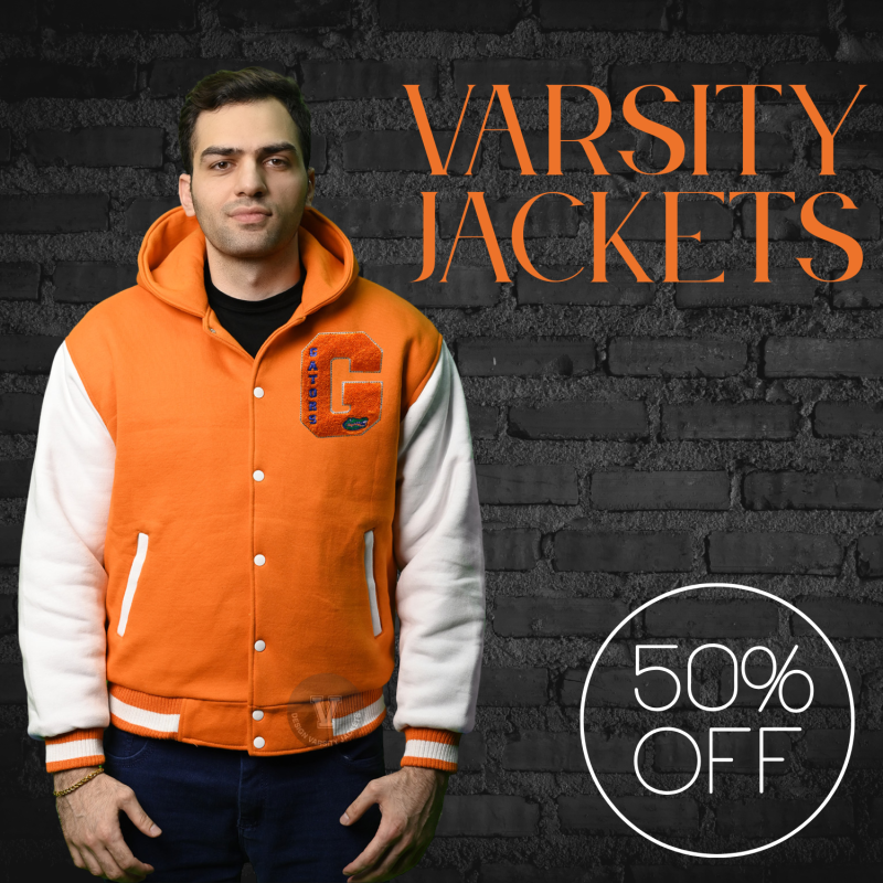 men's varsity letterman jacket