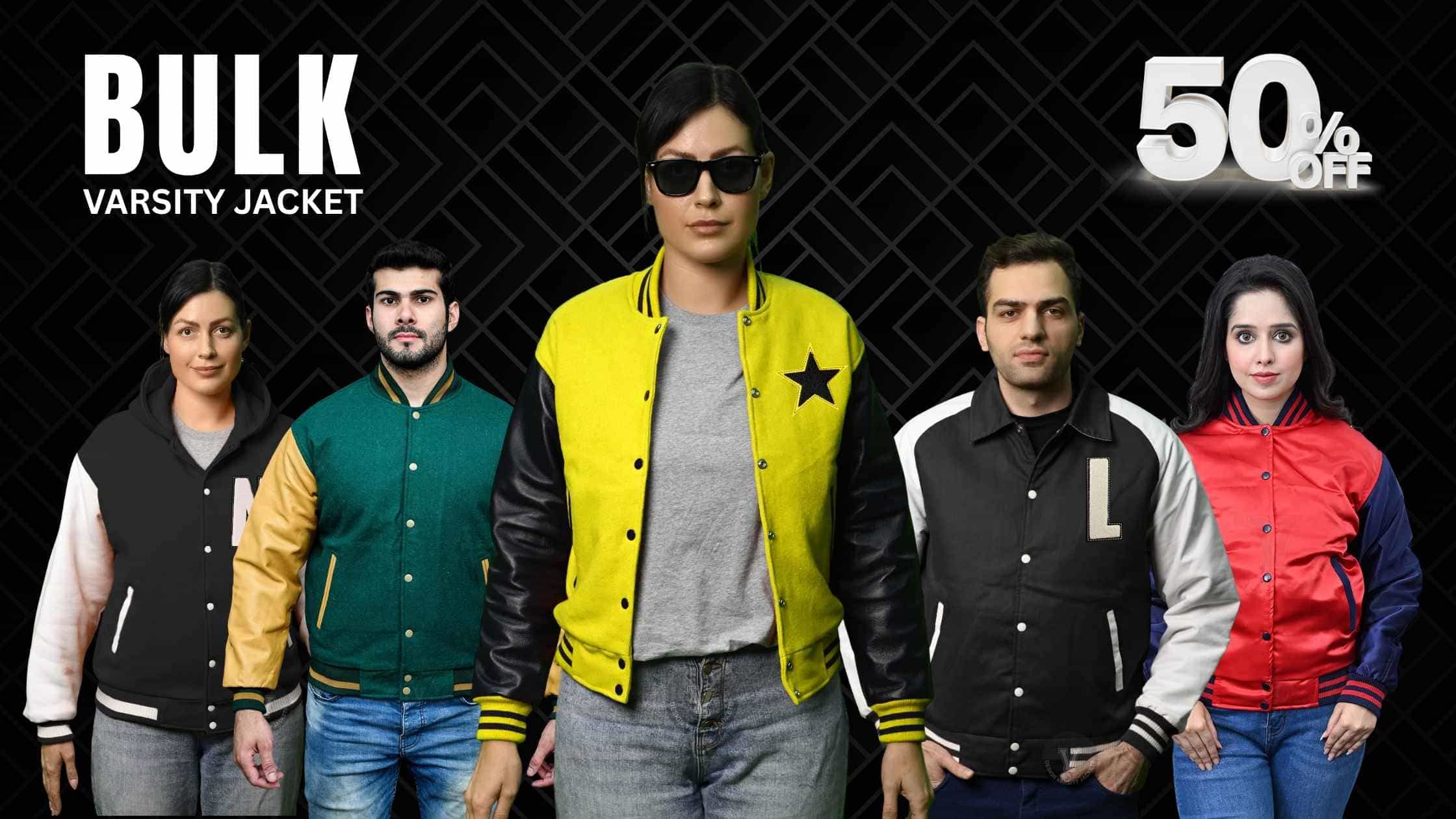 large order varsity jackets for schools and teams