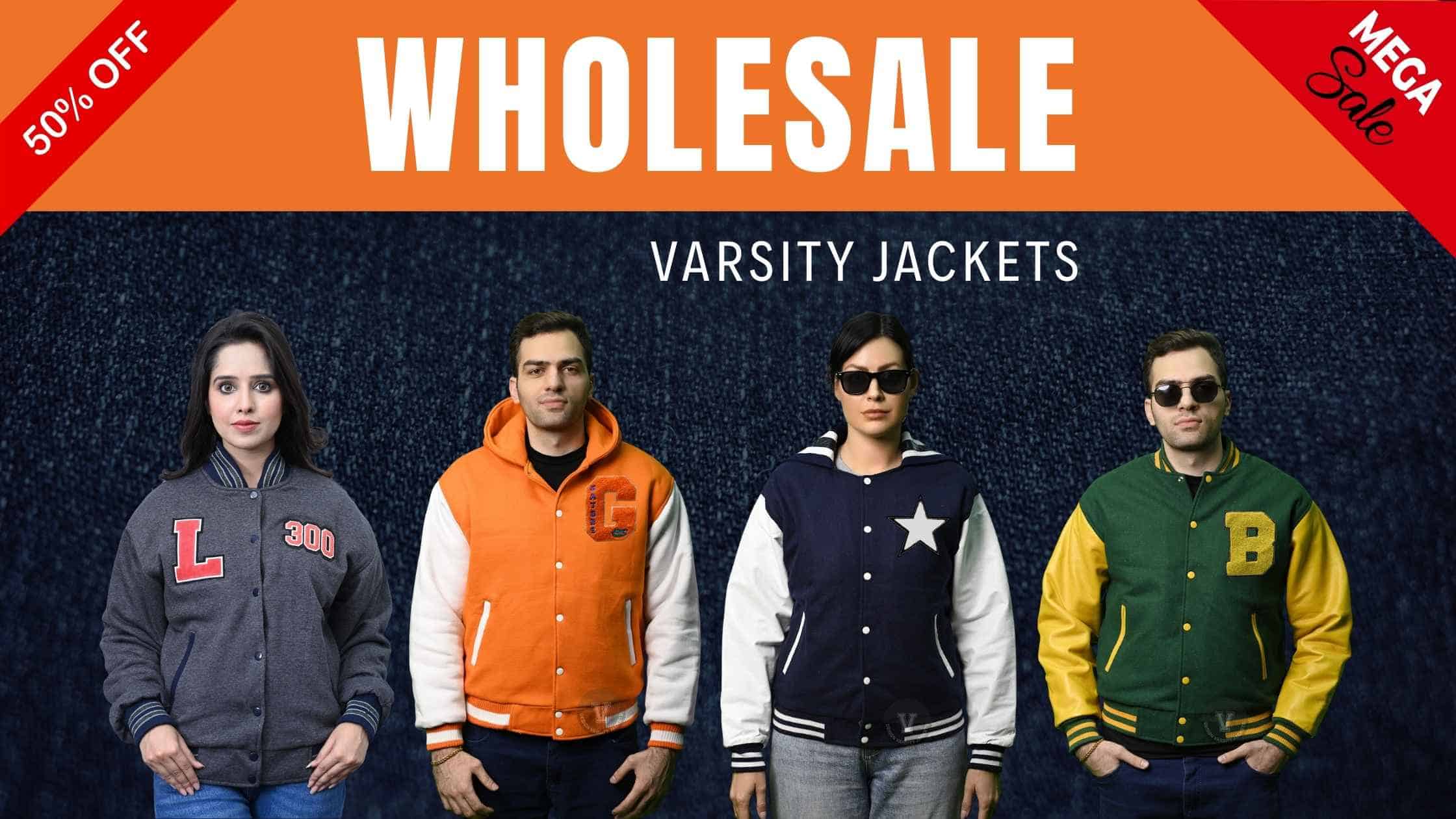 bulk custom letterman jackets with chenille patches