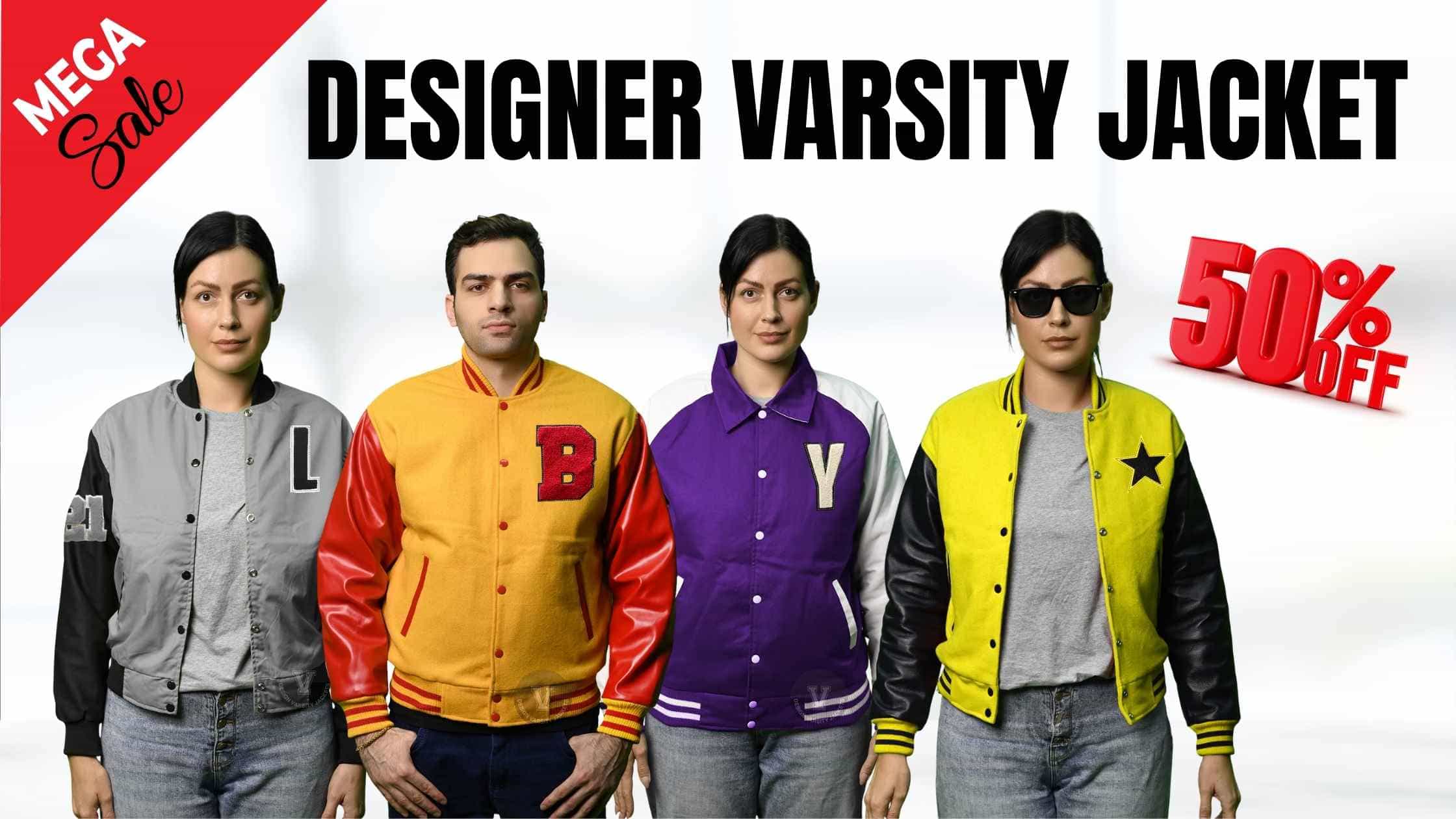 custom letterman jacket with embroidery for men and women