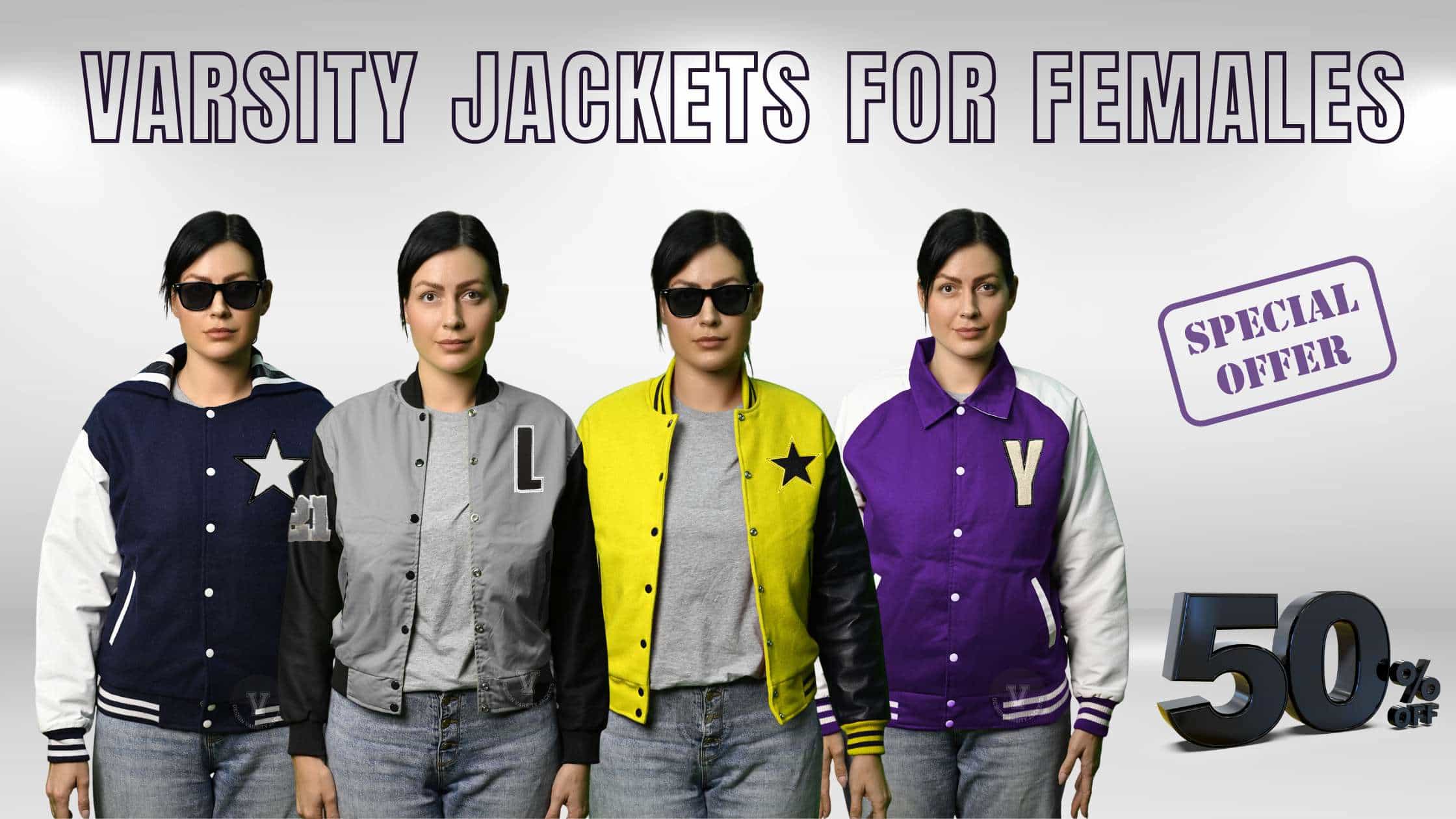 custom letterman jacket for women with chenille patch