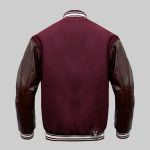 Maroon And Brown Varsity Jackets