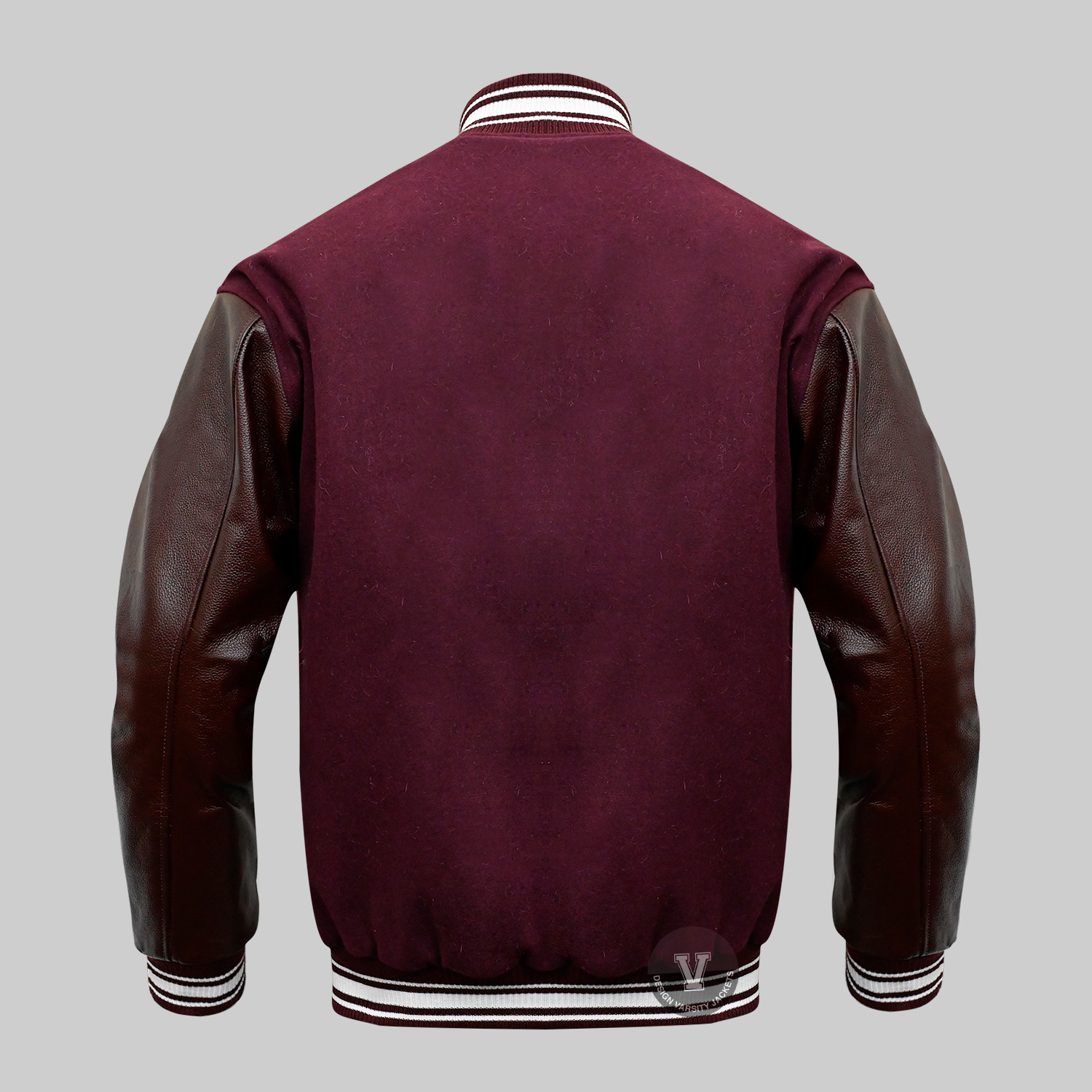 Maroon And Brown Varsity Jackets