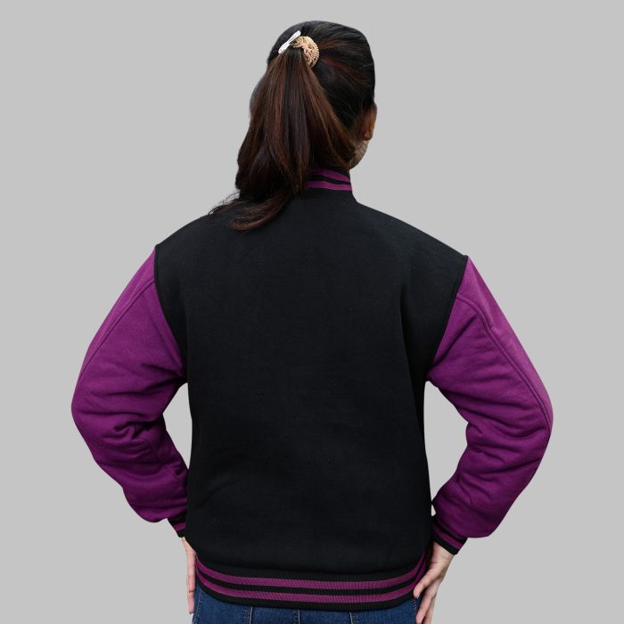 Designer Varsity Jacket Womens back