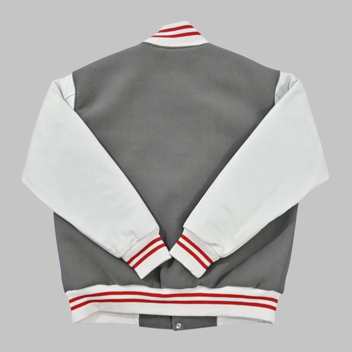 Gray And White Varsity Jackets
