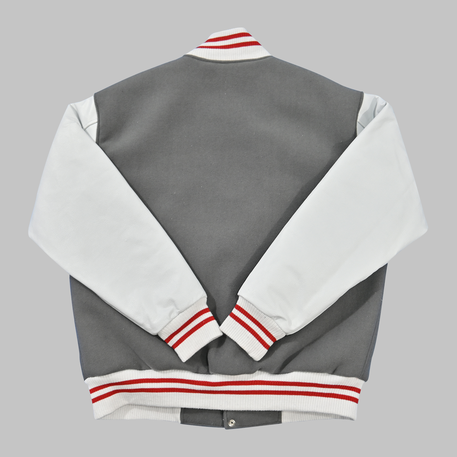 Gray And White Varsity Jackets