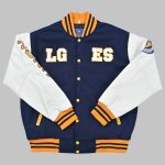 Blue And White Varsity Jacket