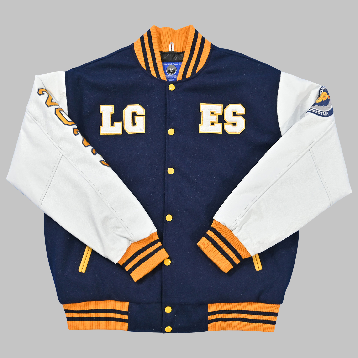 Blue And White Varsity Jacket
