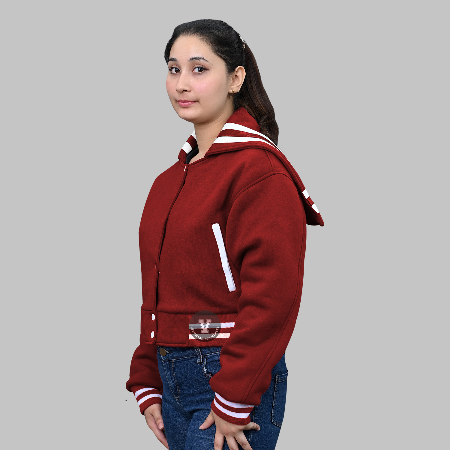 customize your varsity jacket sailor collar