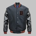 Black Letterman Jacket