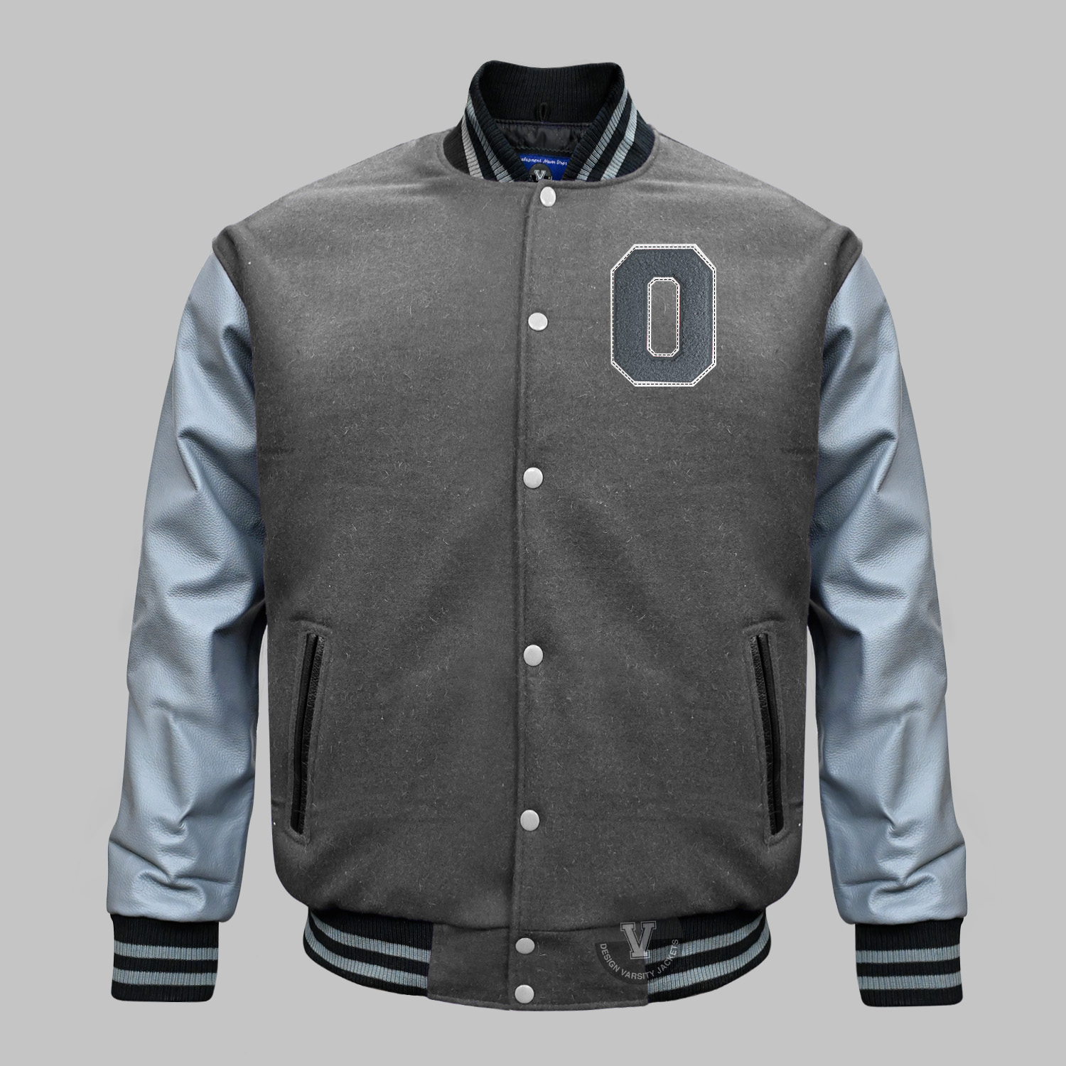 Varsity Jackets Gray And Silver