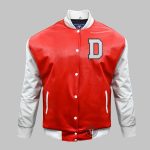 Red And White Letterman Jacket