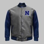 Gray And Blue Varsity Jackets