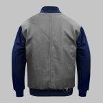 Gray And Blue Varsity Jackets