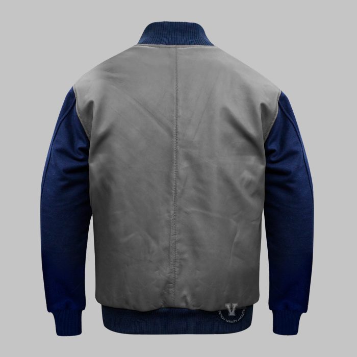 Gray And Blue Varsity Jackets