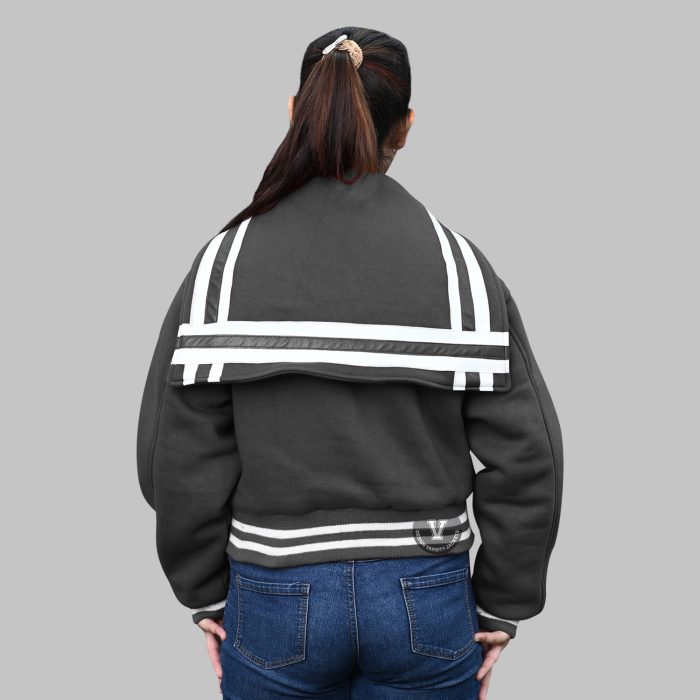 Varsity Jacket with Sailor Collar back