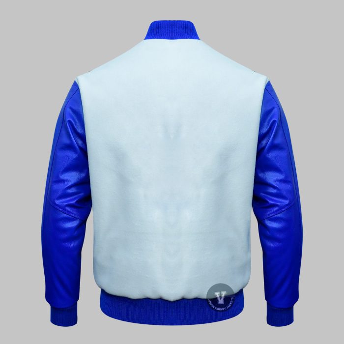 Varsity Jackets White And Blue
