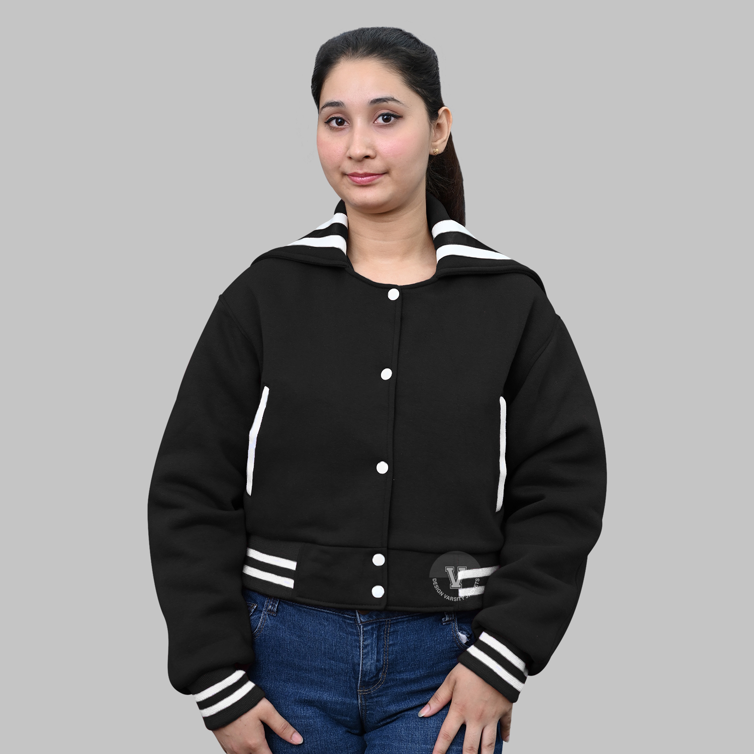 Blank Letterman Jackets front