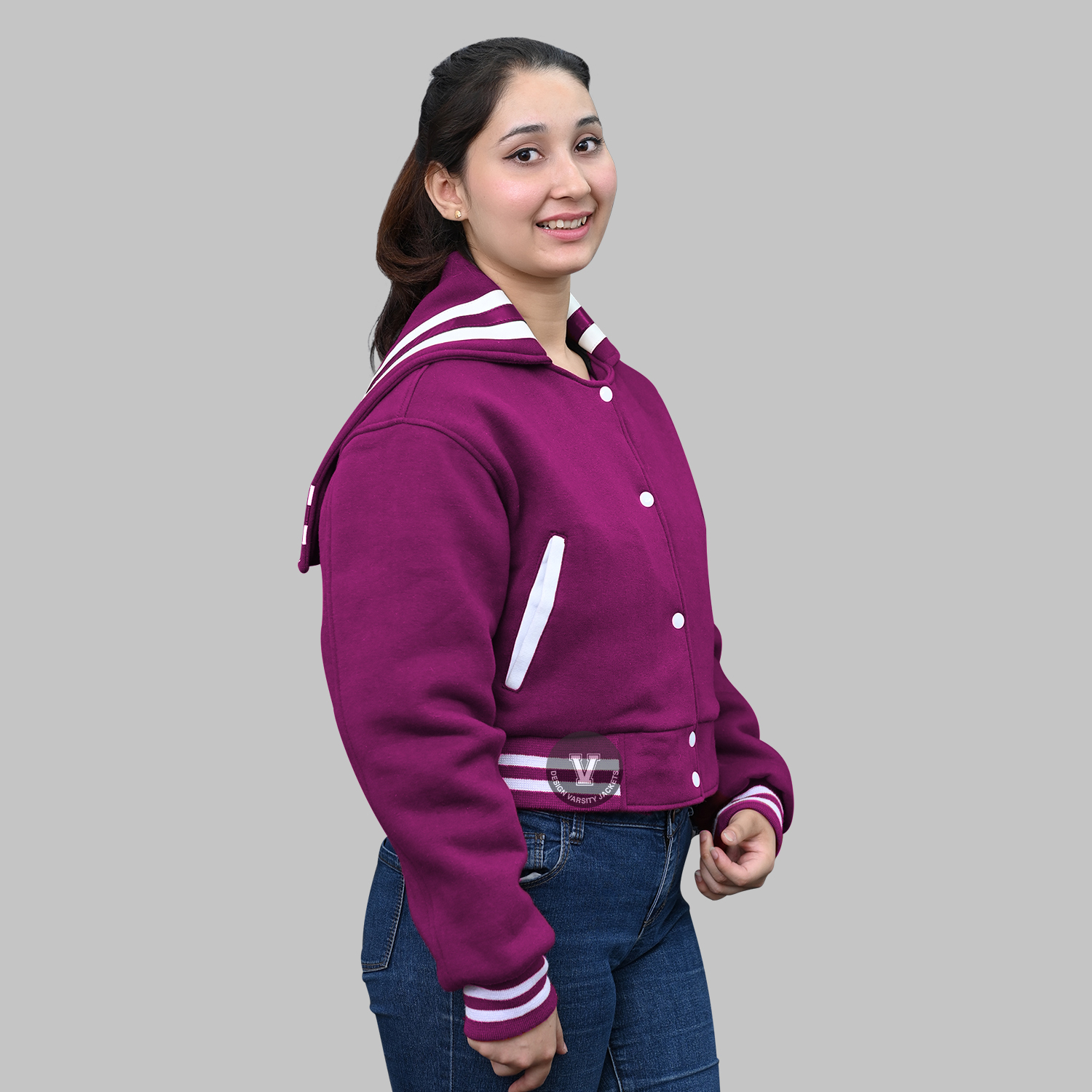 Shop Custom Sailor Collar Varsity Jackets