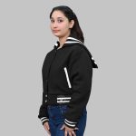 varsity jacket with sailor collar