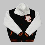 Hooded Varsity Jacket Unisex
