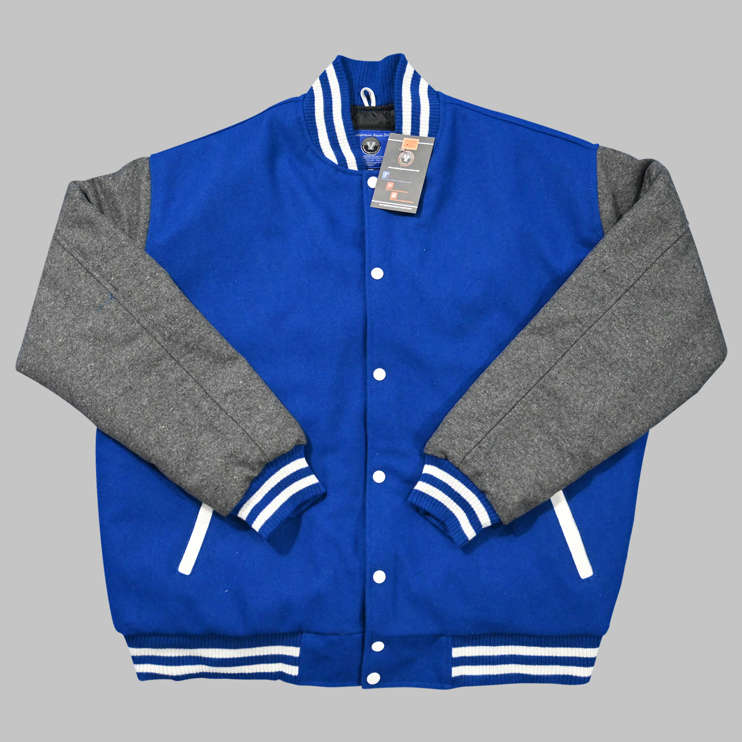 Authentic Varsity Jacket front