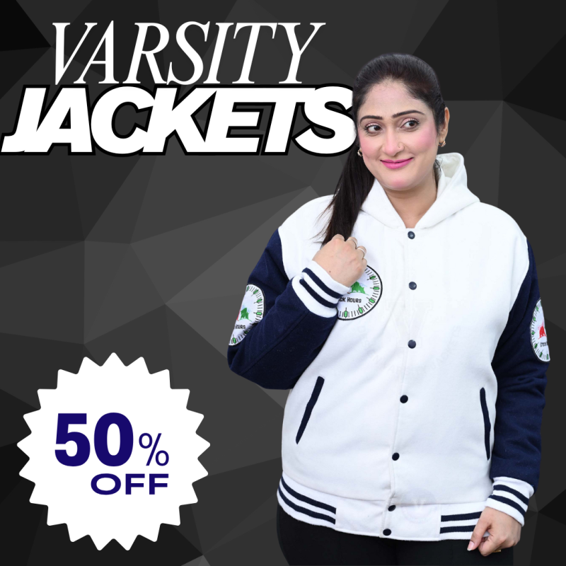 Wool Varsity Jacket Womens